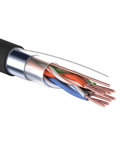 F/UTP 4PR 24AWG, CAT5e. OUTDOOR, 305м. PROconnect (01-0154). Кабель «витая пара» (LAN) для структурированных систем связи. PROCONNECT в Ярославле