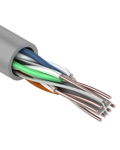 U/UTP 4PR 23AWG, CCA, CAT6, PVC, 305м. PROconnect (01-0047-3). Кабель «витая пара» (LAN) для структурированных систем связи. PROCONNECT в Ярославле