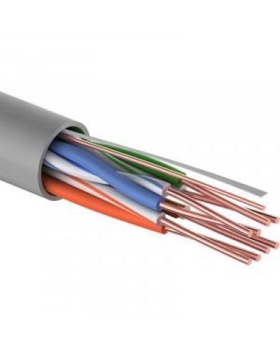 U/UTP Light, CAT 5e, PVC, 4PR, 24AWG, омедненный, серый, 305м, PROconnect (01-0043-2). Кабель «витая пара» (LAN) для структурированных систем связи. PROCONNECT в Ярославле