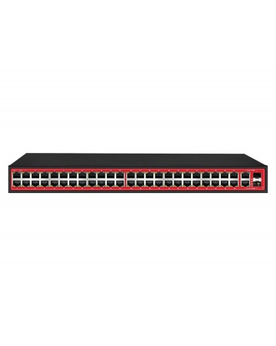 PND-48P-2G2F (700W). Коммутатор неуправляемый 50-портовый с функцией PoE. Polyvision в Ярославле