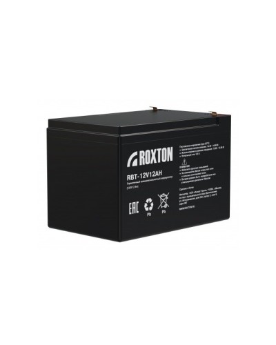 RBT-12V12AH. Аккумулятор герметичный свинцово-кислотный. ROXTON в Ярославле