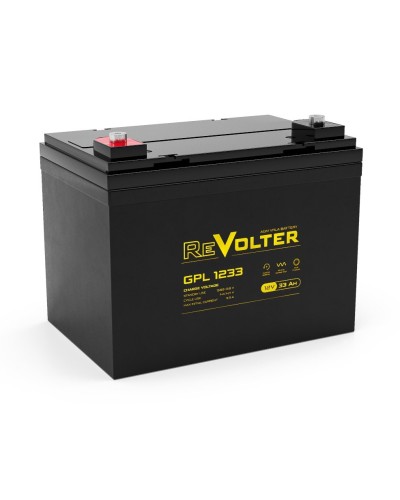 Revolter GPL 1233. Аккумулятор автомобильный герметичный свинцово-кислотный. Revolter в Ярославле