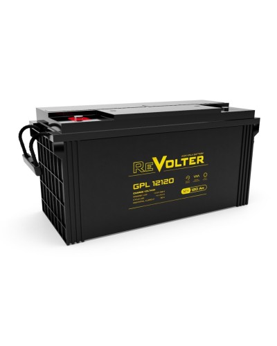 Revolter GPL 12120. Аккумулятор автомобильный герметичный свинцово-кислотный. Revolter в Ярославле