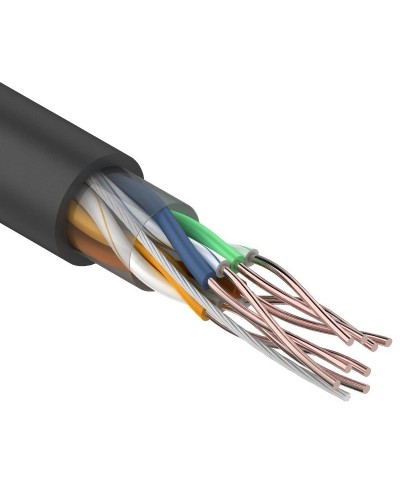 U/UTP 4PR 24AWG CAT5e 305м OUTDOOR REXANT (01-0045). Кабель «витая пара» (LAN) для структурированных систем связи. Rexant в Ярославле