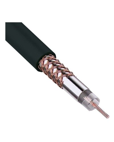 RG-58 A/U, 50 Ом, Cu/Al/Cu, 64%, 100 м, черный (01-2003). Кабель коаксиальный радиочастотный. Rexant в Ярославле
