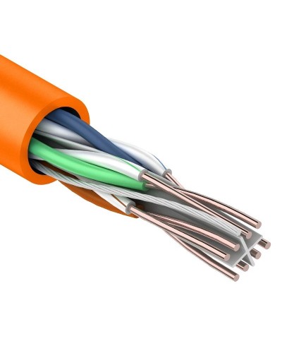 U/UTP 4PR 23AWG CAT6 305м нг(А)-HF REXANT (01-0050). Кабель «витая пара» (LAN) для структурированных систем связи. Rexant в Ярославле