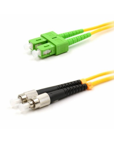 Патч-корд оптический переходной (SM), 9/125 (OS2), SC/APC-FC/UPC, (Duplex), PVC, 5м REXANT (50-2857-1): Патч-корд оптический в Ярославле
