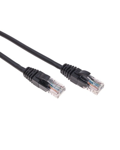 Патч-корд U/UTP, CAT 5e, RJ45-RJ45, 26AWG, LSZH, черный, 2м  REXANT (02-0102-2). Патч-корд UTP. Rexant в Ярославле