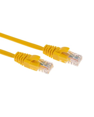 Патч-корд U/UTP, CAT 5e, RJ45-RJ45, 26AWG, LSZH, желтый, 2м  REXANT (02-0105-2). Патч-корд UTP. Rexant в Ярославле