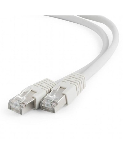Патч-корд F/UTP RJ45-RJ45, CAT 5e, ZH нг(А)-HF, серый, 0,5м REXANT (18-8001-1). Патч-корд FTP. Rexant в Ярославле