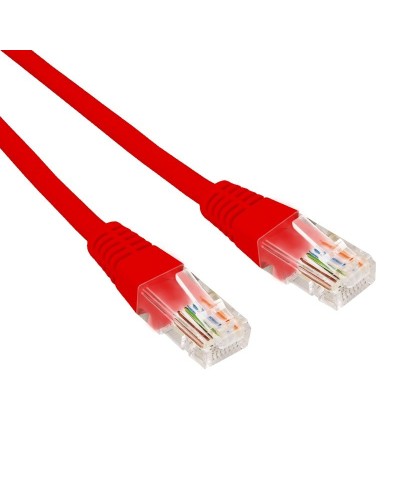Патч-корд U/UTP CAT 6, RJ45-RJ45, 26AWG, LSZH, красный, 1.5м REXANT (02-0293-105). Патч-корд UTP. Rexant в Ярославле