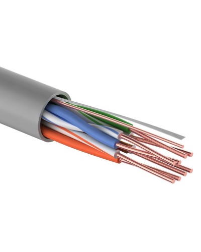 U/UTP, CAT 5e, ZH нг(А)-HF, 4PR, 24AWG, INDOOR, SOLID LIGHT 305 м (01-0059). Кабель «витая пара» (LAN) для структурированных систем связи. Rexant в Ярославле