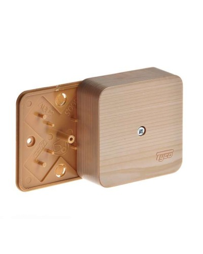 Коробка TYCO ОП 79х79х32мм IP40 сосна (65004-27М). Коробка распределительная. RuVinil в Ярославле
