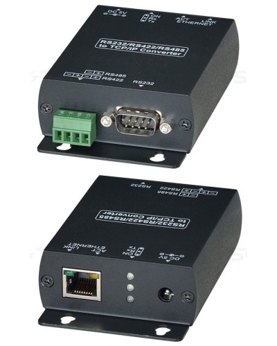 RS007. Преобразователь интерфейса RS485/RS422/RS232 в Ethernet. SC&T в Ярославле