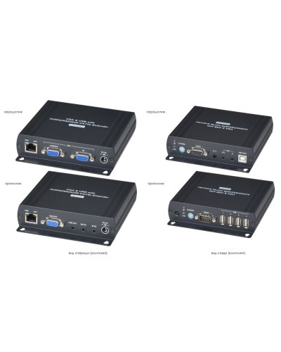 VKM04. Удлинитель VGA, клавиатуры, мыши. SC&T в Ярославле