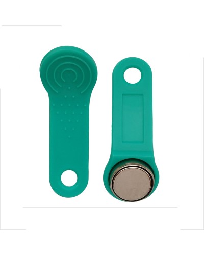 RW 1990 SLINEX (зеленый). Ключ электронный Touch Memory с держателем. SLINEX в Ярославле