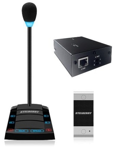 SX-510/1. Устройство переговорное клиент-кассир, дуплексное, с записью переговоров. STELBERRY в Ярославле