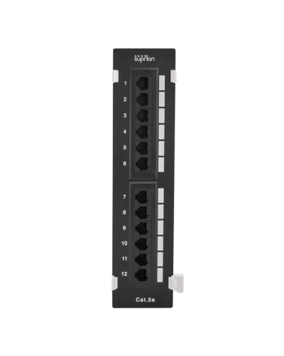 Патч-панель настенная 12xRJ-45, UTP, 5e (10-0407): Патч-панель 19'' в Ярославле