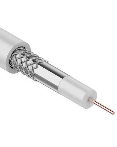RG-6, CCS 1,00(15%) Al 32х0,12 In PVC. Кабель коаксиальный омедненный. SUPRLAN в Ярославле