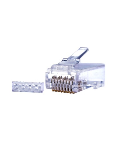 Коннекторы 8P8C UTP Cat.6 3U (RJ-45) (100шт) (10-0206). Разъем RJ-45. SUPRLAN в Ярославле