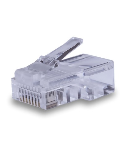Коннекторы 8P8C UTP Cat.5e (RJ-45) (100шт) (10-0209). Разъем RJ-45. SUPRLAN в Ярославле