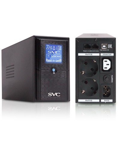 SVC V-600-L-LCD. Источник бесперебойного питания. SVC в Ярославле
