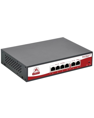 SR-PS0420FBL. Коммутатор с питанием по PoE. SarmatT в Ярославле