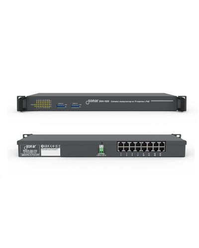 SNA-1600. Коммутатор на 16 портов. Sonar в Ярославле