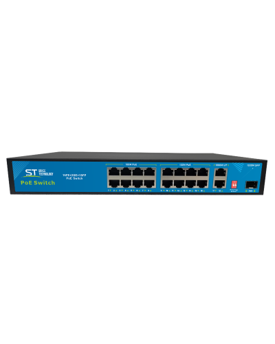 ST-S165POE PRO (версия 2). Сетевой PoE коммутатор. Space Technology в Ярославле