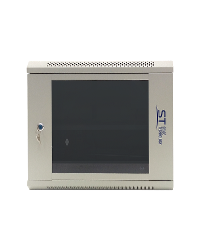 ST-NC9U600 (серый) С ПОЛКОЙ. Шкаф телекоммуникационный 19 настенный 9U. Space Technology в Ярославле