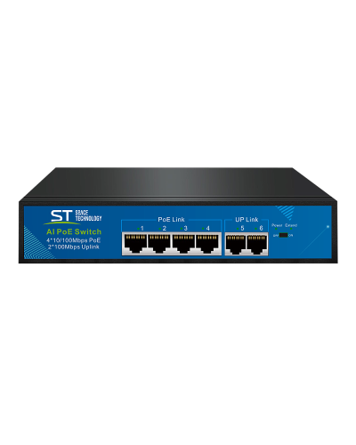 ST-S45POE (версия 4). Сетевой PoE коммутатор . Space Technology в Ярославле