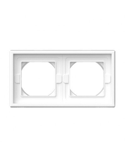 ArtGallery Aqua рамка 2-местная, IP44, белый (GAL440102). Рамка. Systeme Electric в Ярославле