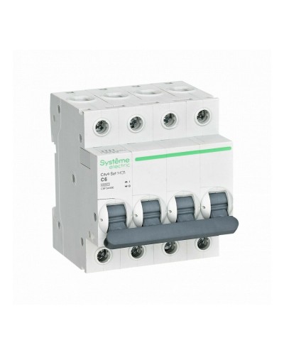 City9 Set 4P 6А 4.5kA С (C9F34406). Автоматический выключатель. Systeme Electric в Ярославле