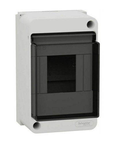 City9 Box 4 модуля навесной с прозрачной дверцей (EZ9EAB104). Щиток модульный. Systeme Electric в Ярославле