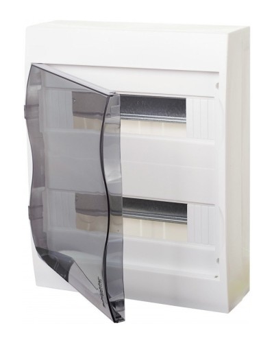 City9 Box 24 модулей навесной с прозрачной дверцей (EZ9E212S2SRU). Щиток модульный. Systeme Electric в Ярославле
