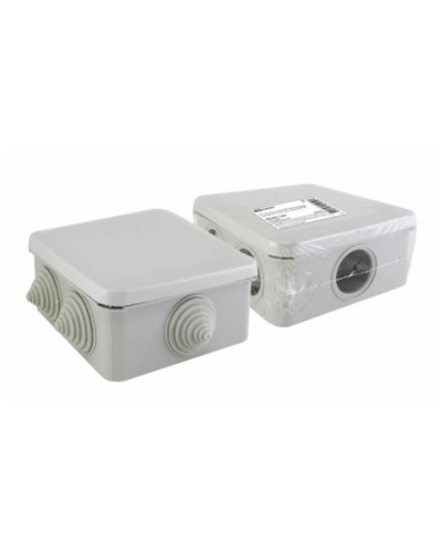 Коробка ОП 100х100х50мм, крышка, IP55, 6 вх. (SQ1401-1255). Распаячная коробка. TDM ЕLECTRIC в Ярославле