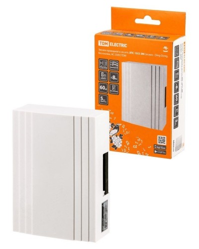 ЗПС-10/2-ЭМ, эл.мех - Ding-Dong, без кнопки, AC 230V (SQ1901-0046). Звонок проводной. TDM ЕLECTRIC в Ярославле