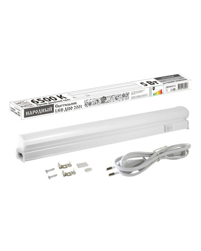 ДПО 2001 5 Вт, 6500К, IP40 (SQ0329-0112). Светильник LED. TDM ЕLECTRIC в Ярославле