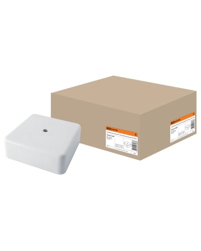 Коробка КР 100х100х44 ОП белая, IP40 (SQ1401-0209). Распаячная коробка. TDM ЕLECTRIC в Ярославле