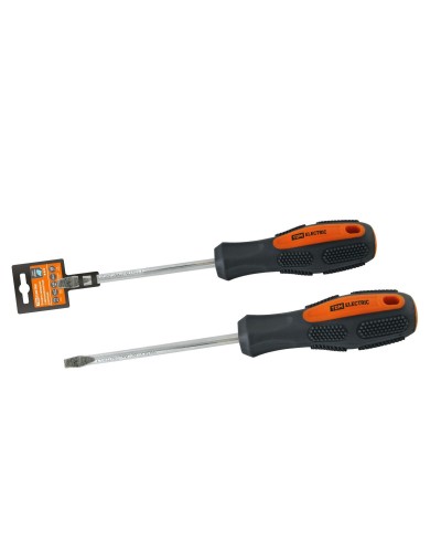 Отвертка шлицевая двухкомпонентная CR-V, тип SL8.0x175 "Алмаз" TDM (SQ1006-1012): Отвертка шлицевая двухкомпонентная в Ярославле