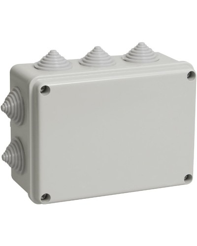 Коробка ОП 150х110х70мм, крышка, IP44, 10 гермовводов (SQ1401-1241). Распаячная коробка. TDM ЕLECTRIC в Ярославле
