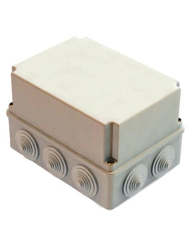 Коробка ОП 190х140х120мм, крышка, IP55, 10 гермовводов (SQ1401-1246). Распаячная коробка. TDM ЕLECTRIC в Ярославле