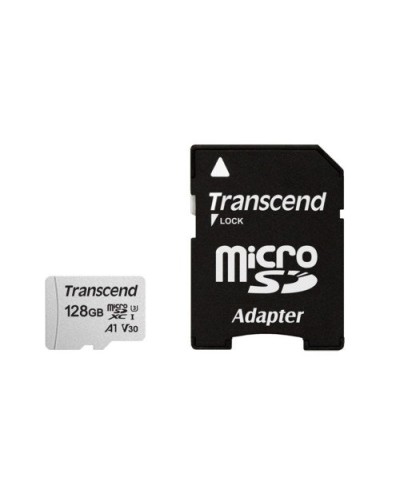 TS128GUSD300S-A. Карта памяти microSDXC, 128 ГБ, Class 10. TRANSCEND в Ярославле