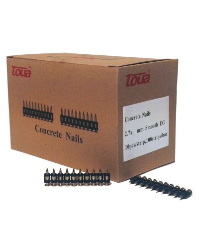 Гвоздь 2.7x30 smooth EG (1000 шт./уп.) (2730smoothEG). Гвозди универсальные. Toua в Ярославле