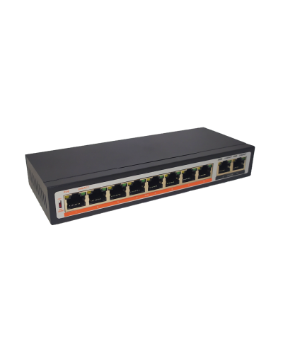 TI-208P. Коммутатор с питанием по PoE. True-IP в Ярославле