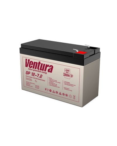 Ventura GP 12-7,2. Аккумулятор герметичный свинцово-кислотный. Ventura в Ярославле