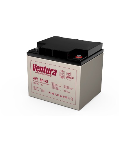 Ventura GPL 12-45. Аккумулятор герметичный свинцово-кислотный. Ventura в Ярославле