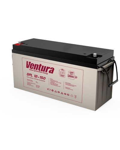 Ventura GPL 12-150. Аккумулятор герметичный свинцово-кислотный. Ventura в Ярославле