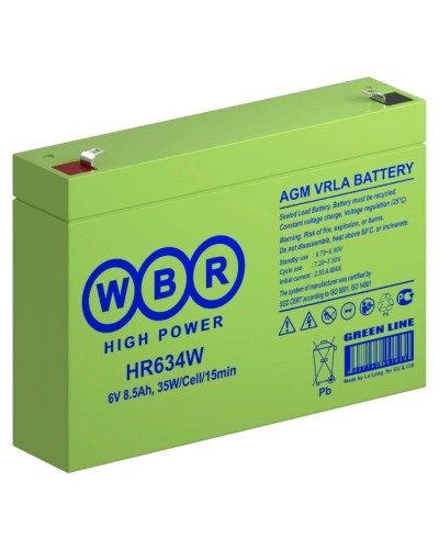 WBR HR634W. Аккумулятор герметичный свинцово-кислотный. WBR в Ярославле