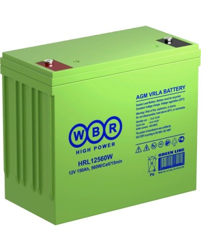 WBR HRL12560W. Аккумулятор герметичный свинцово-кислотный. WBR в Ярославле